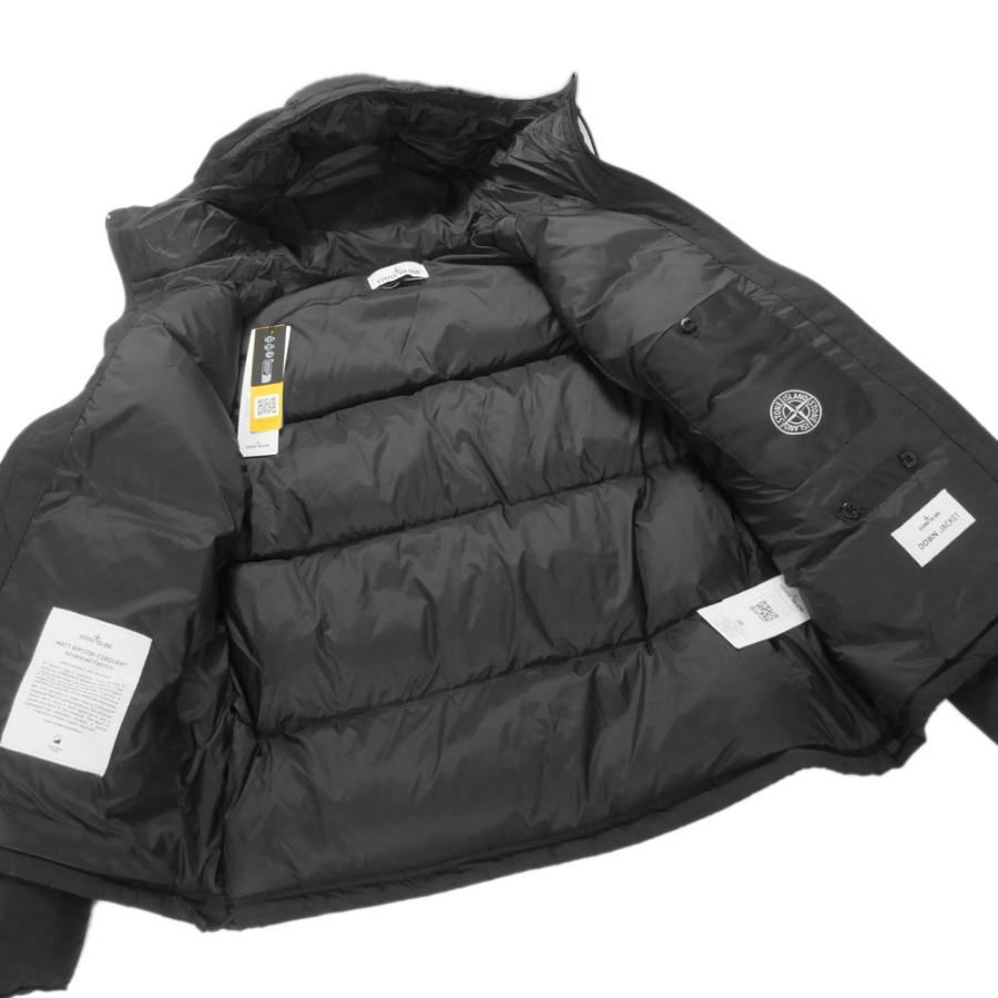 19AW STONE  ダウンジャケット ストーンアイランド 黒 STONE ISLAND（ストーン アイランド） メンズダウンジャケット 4100019