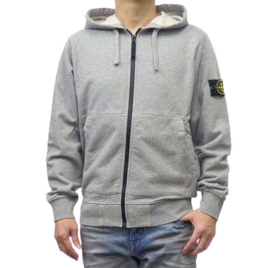 STONE ISLAND（ストーン アイランド） ジップアップパーカー 6100042