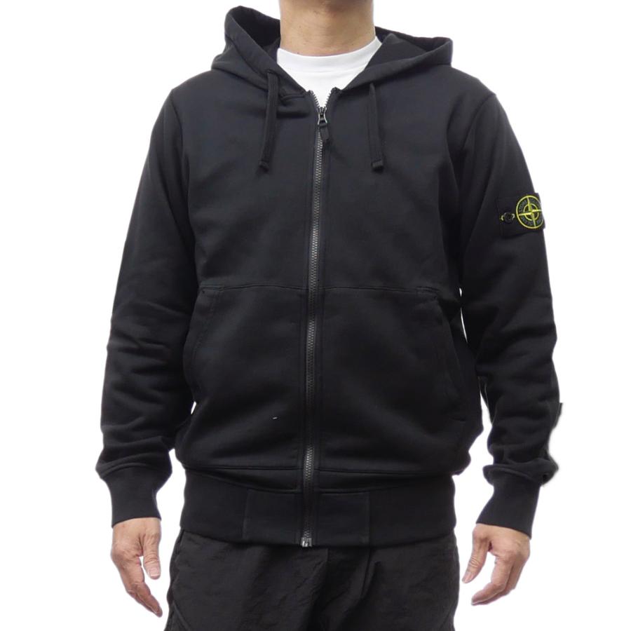 【SI25SS335】STONE  メンズジップアップパーカー 6100042 STONE ISLAND ストーンアイランド ジップアップパーカー 6100042