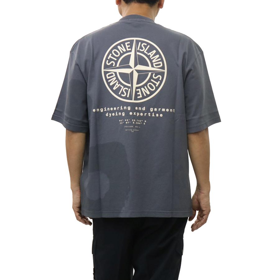 STONE ISLAND ストーンアイランド メンズクルーネックTシャツ 2100002 S0365 ブルーグレー 2026春夏新作の画像