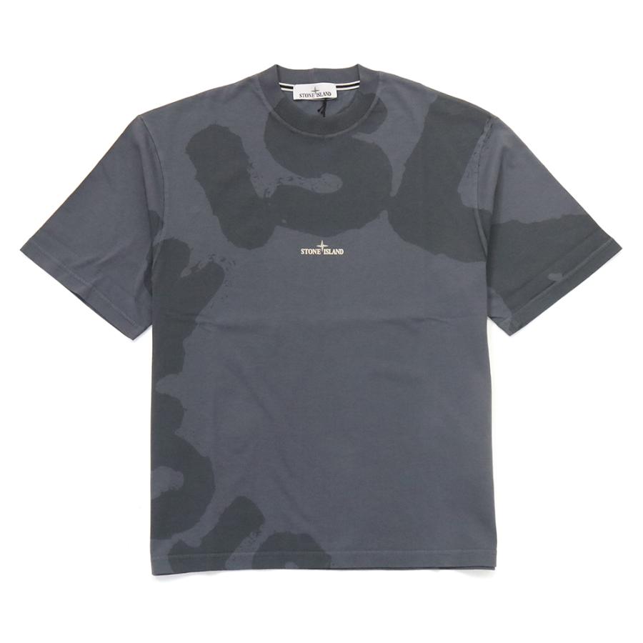 STONE ISLAND ストーンアイランド メンズクルーネックTシャツ 2100002 S0365 ブルーグレー 2026春夏新作の画像