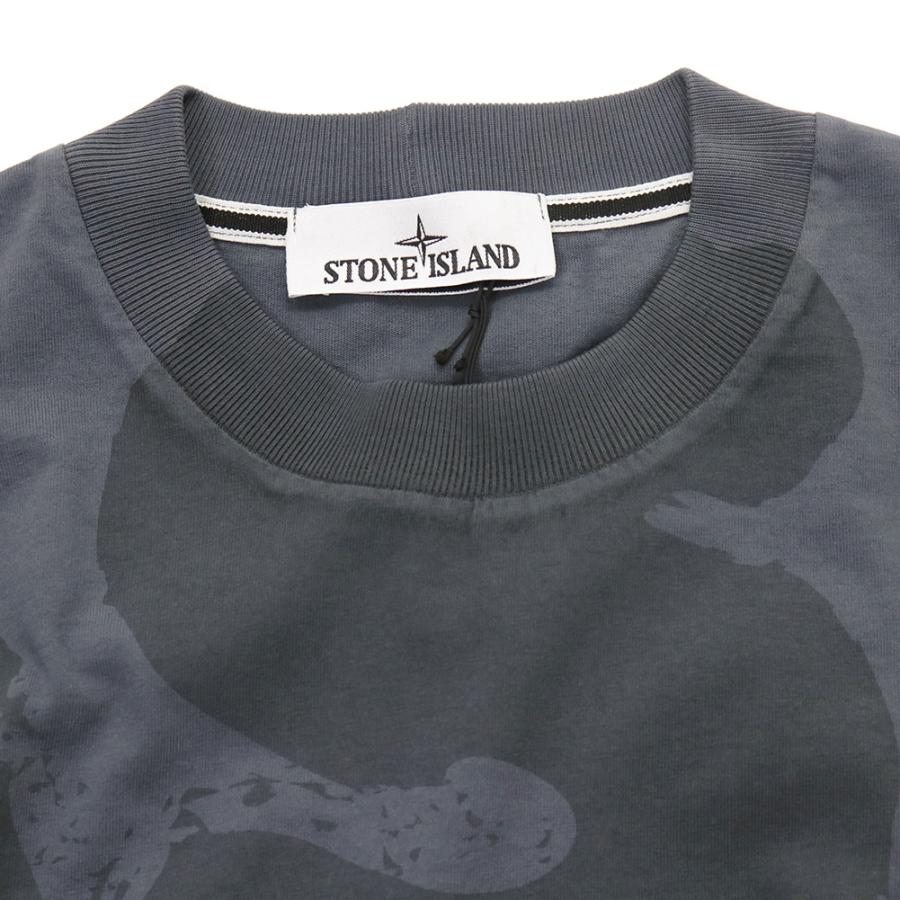 STONE ISLAND ストーンアイランド メンズクルーネックTシャツ 2100002 S0365 ブルーグレー 2026春夏新作の画像