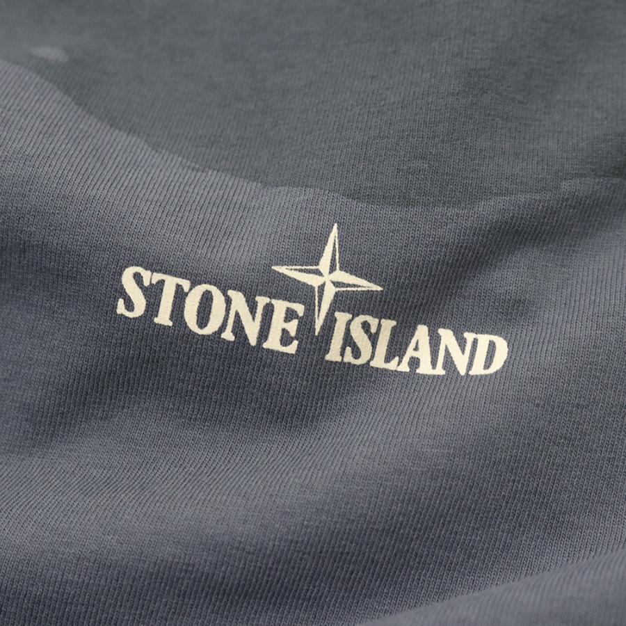 STONE ISLAND ストーンアイランド メンズクルーネックTシャツ 2100002 S0365 ブルーグレー 2026春夏新作の画像