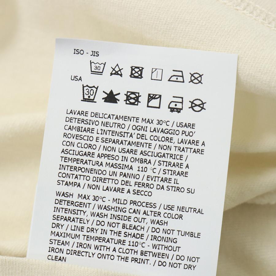 STONE ISLAND ストーンアイランド メンズクルーネックTシャツ 2100002 S0365 アイボリー 2026春夏新作の画像