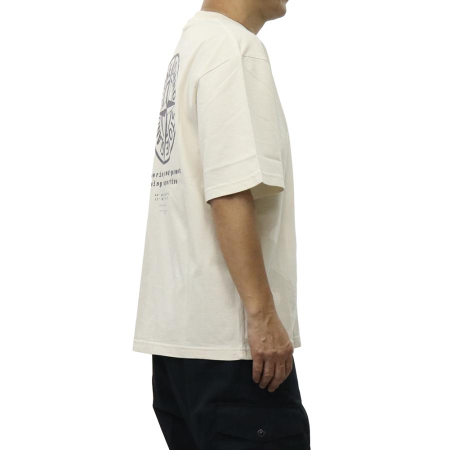 STONE ISLAND ストーンアイランド メンズクルーネックTシャツ 2100002 S0365 アイボリー 2026春夏新作の画像