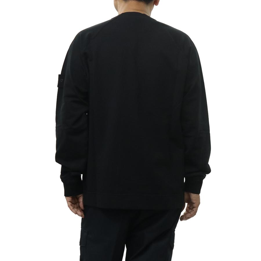 STONE ISLAND ストーンアイランド メンズトレーナー 6100064 S00F3 ブラック 2026春夏新作の画像