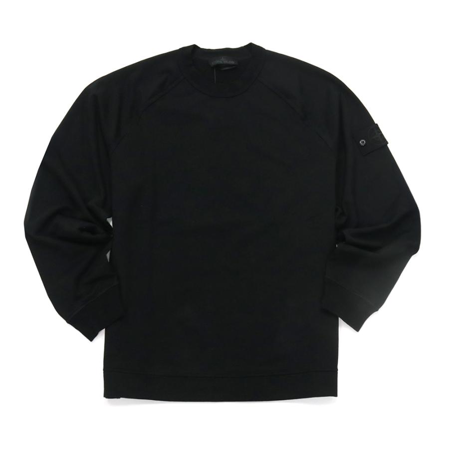 STONE ISLAND ストーンアイランド メンズトレーナー 6100064 S00F3 ブラック 2026春夏新作の画像