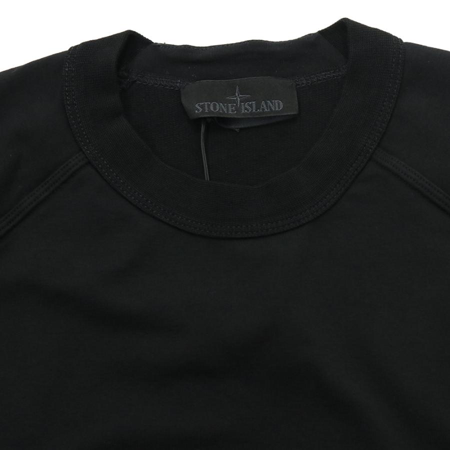 STONE ISLAND ストーンアイランド メンズトレーナー 6100064 S00F3 ブラック 2026春夏新作の画像