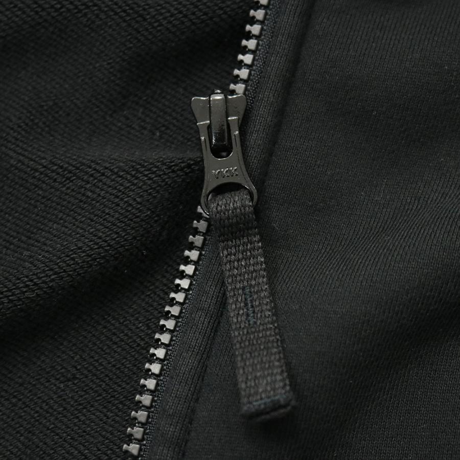 STONE ISLAND ストーンアイランド メンズジップアップパーカー 6100061 S0051 ブラック 2026春夏新作の画像