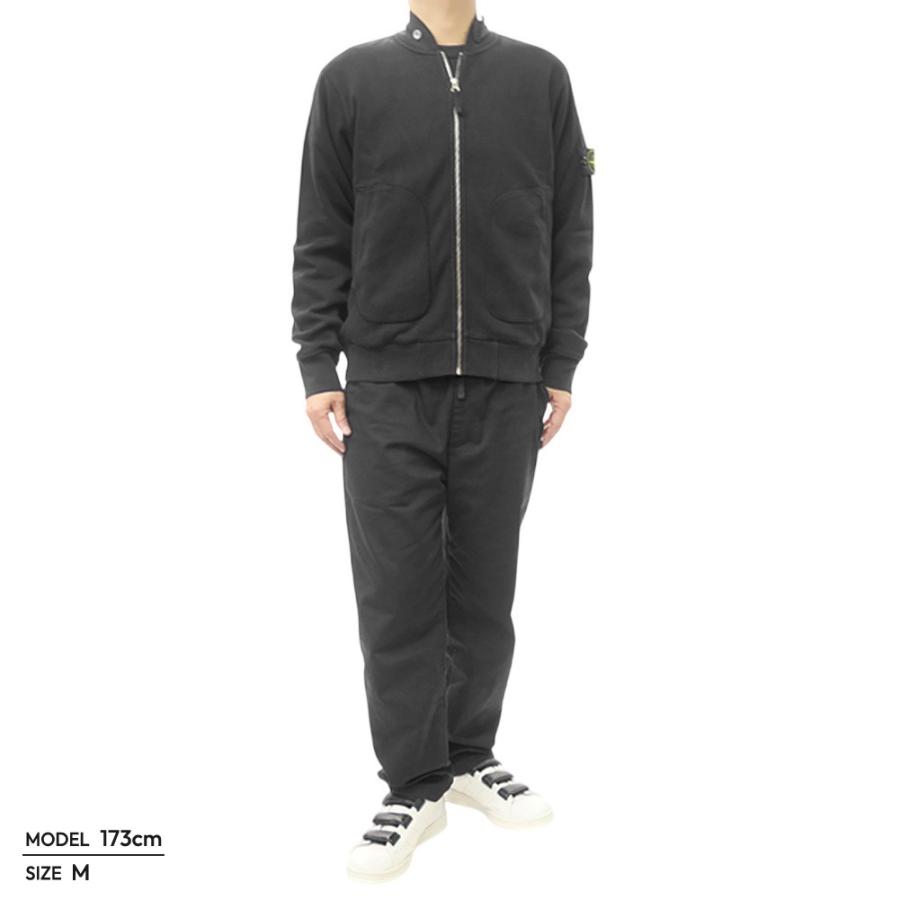 STONE ISLAND ストーンアイランド メンズトラックジャケット 6100014 S0297 ブラック 2026春夏新作の画像