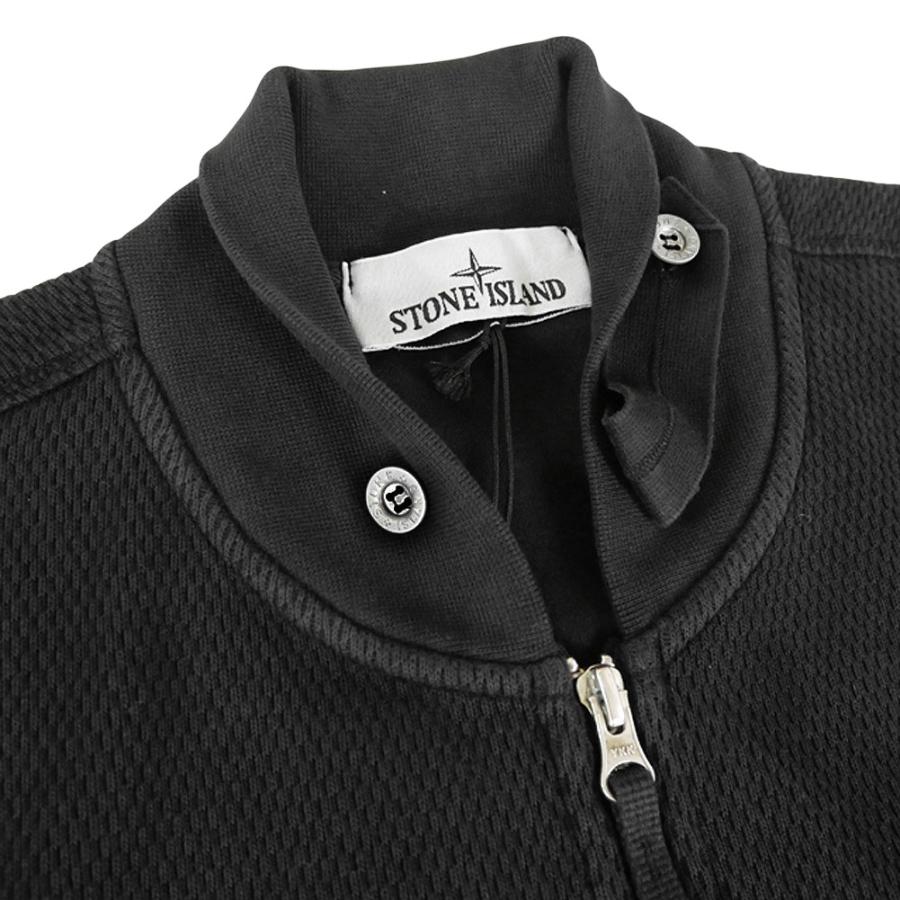 STONE ISLAND ストーンアイランド メンズトラックジャケット 6100014 S0297 ブラック 2026春夏新作の画像
