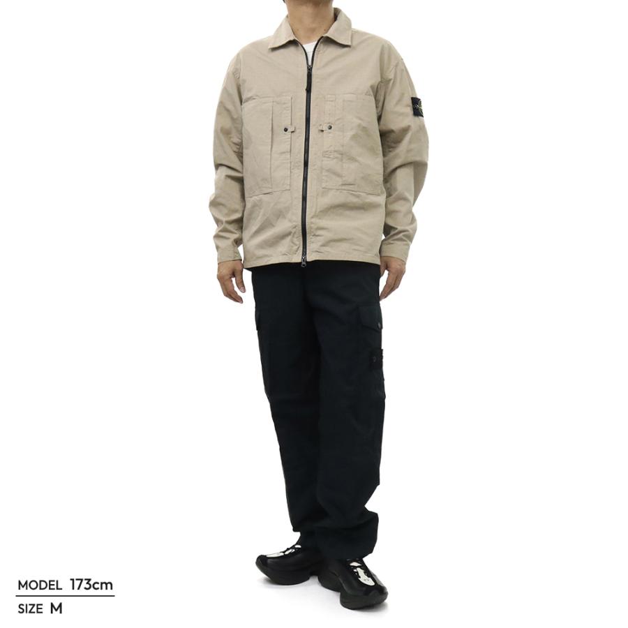 STONE ISLAND ストーンアイランド メンズシャツジャケット 1200005 S0298 ベージュ 2026春夏新作の画像