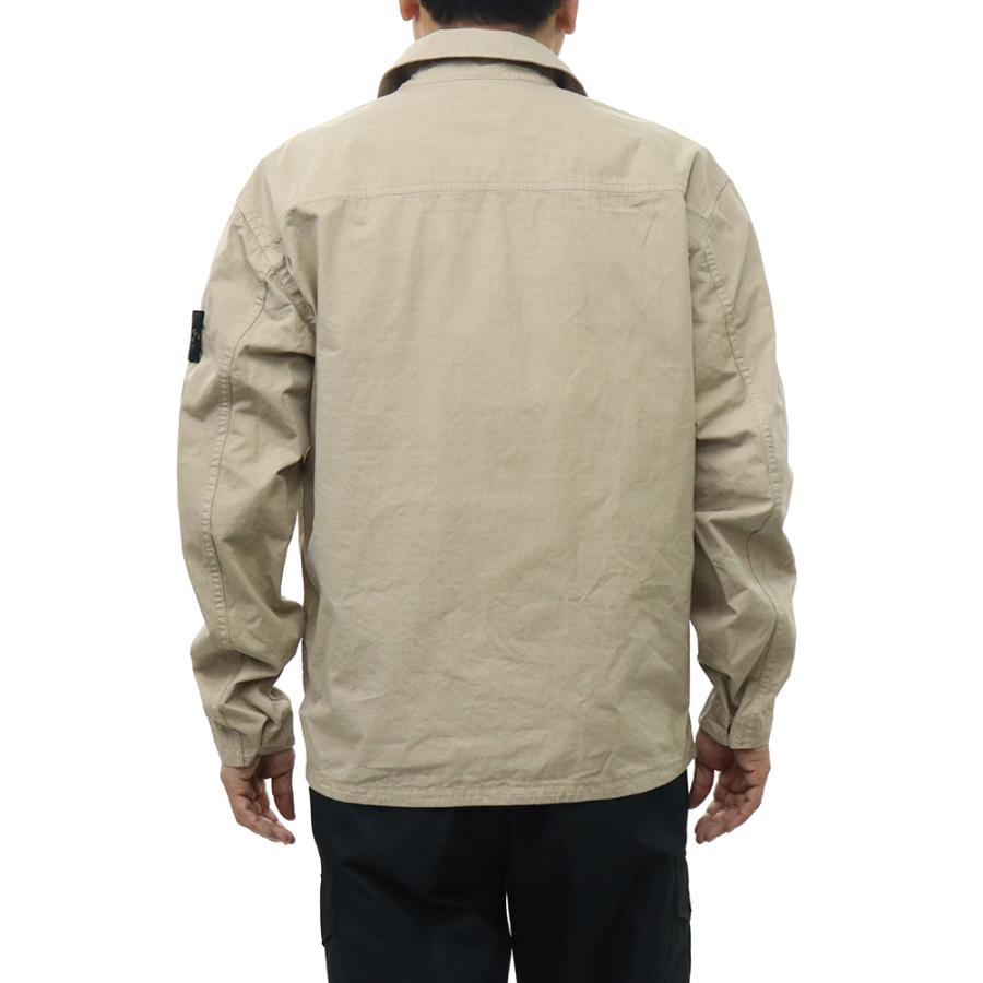STONE ISLAND ストーンアイランド メンズシャツジャケット 1200005 S0298 ベージュ 2026春夏新作の画像