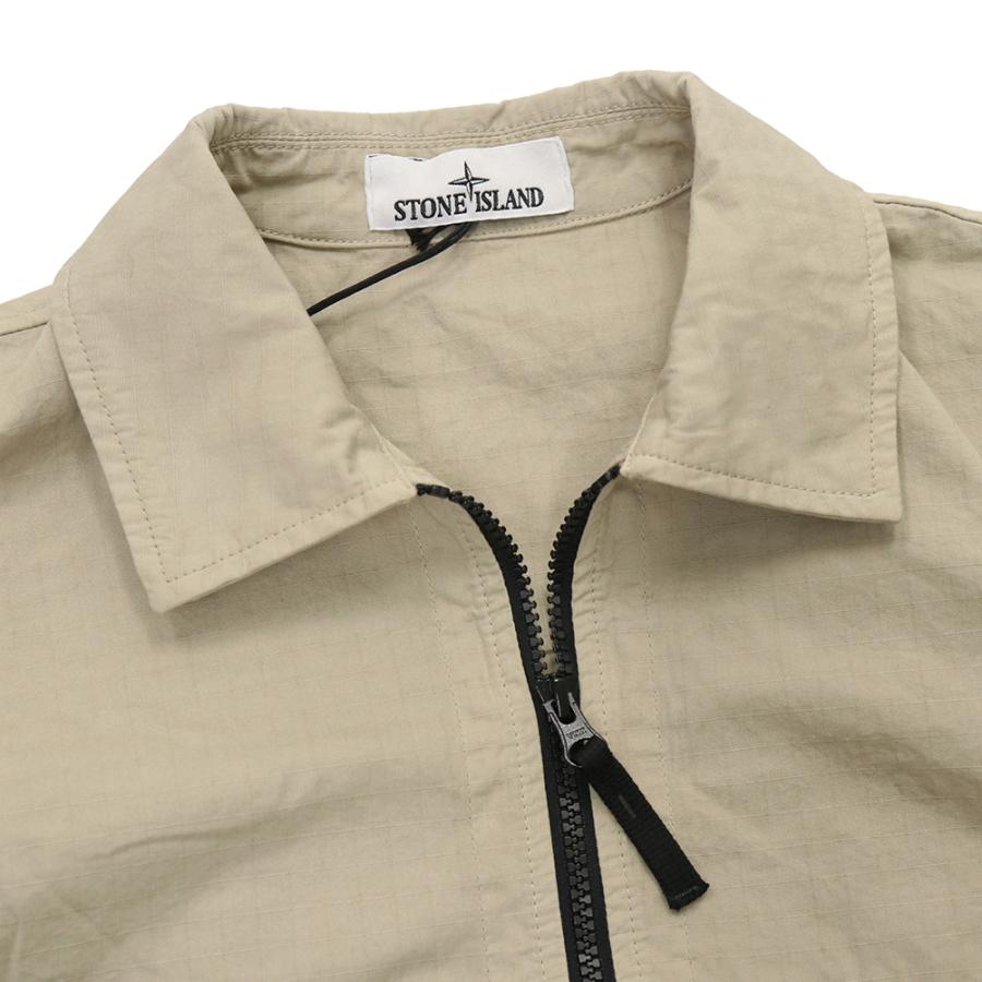 STONE ISLAND ストーンアイランド メンズシャツジャケット 1200005 S0298 ベージュ 2026春夏新作の画像