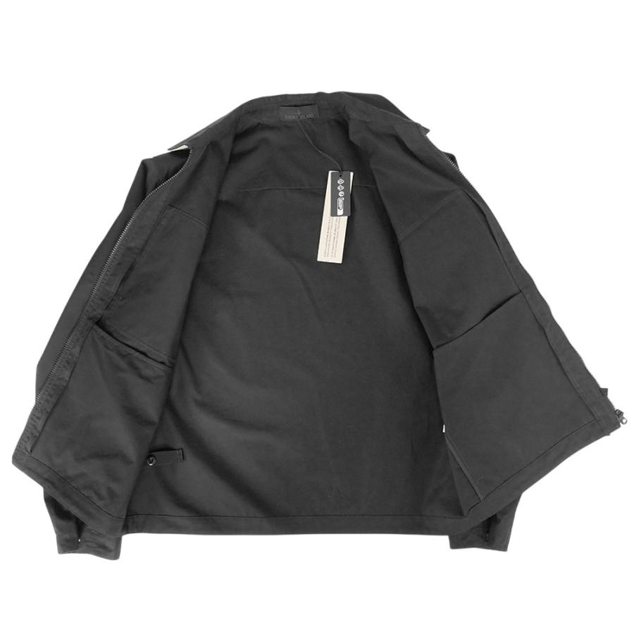 STONE ISLAND ストーンアイランド メンズシャツジャケット 1200011 S0F01 ブラック 2026春夏新作の画像