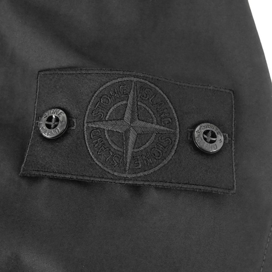STONE ISLAND ストーンアイランド メンズシャツジャケット 1200011 S0F01 ブラック 2026春夏新作の画像