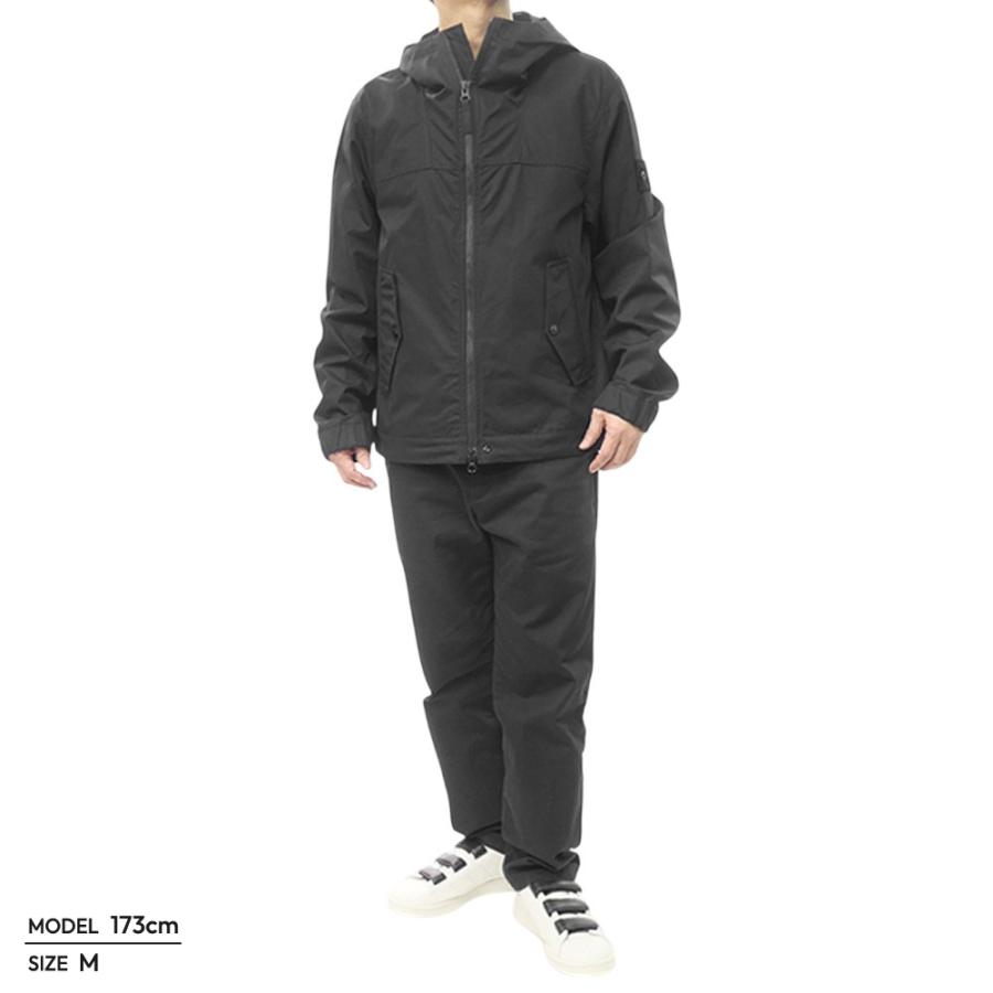 STONE ISLAND ストーンアイランド メンズブルゾン 4100037 S0F01 ブラック 2026春夏新作の画像