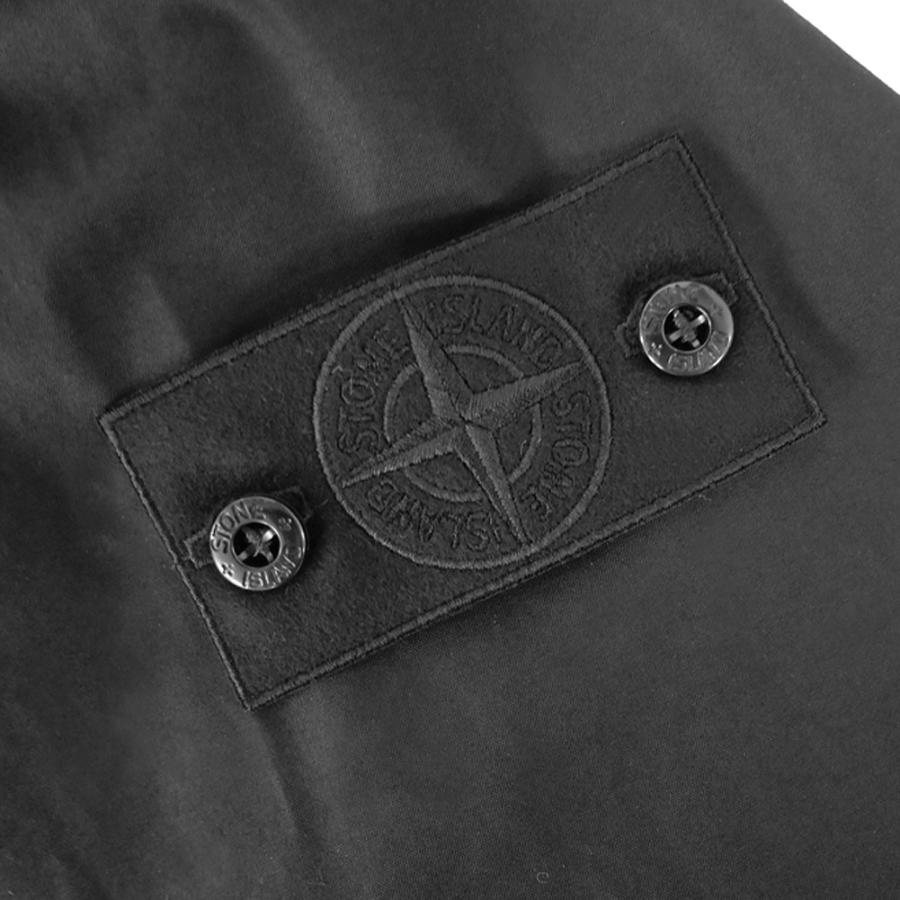 STONE ISLAND ストーンアイランド メンズブルゾン 4100037 S0F01 ブラック 2026春夏新作の画像