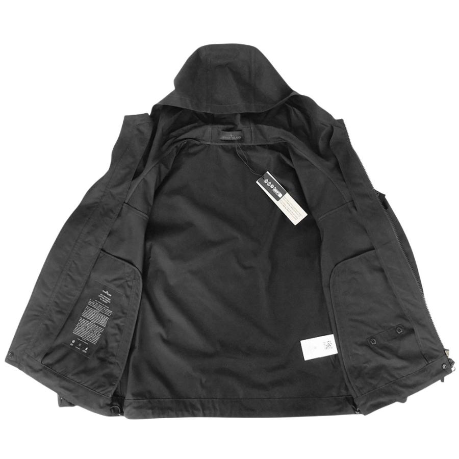 STONE ISLAND ストーンアイランド メンズブルゾン 4100037 S0F01 ブラック 2026春夏新作の画像