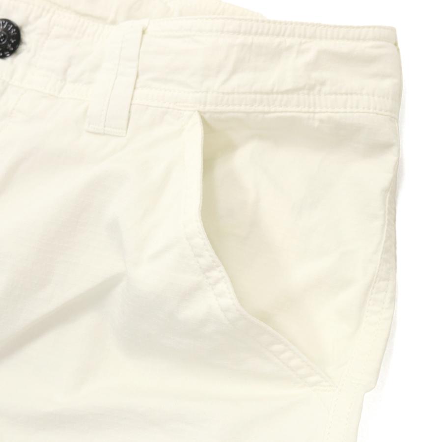 STONE ISLAND ストーンアイランド メンズカーゴショートパンツ/ショーツ L100009 S0318 ホワイト 2026春夏新作の画像
