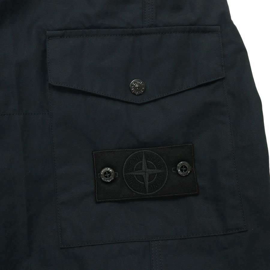 STONE ISLAND ストーンアイランド メンズカーゴパンツ 3100045 S0F01 ブラック 2026春夏新作の画像