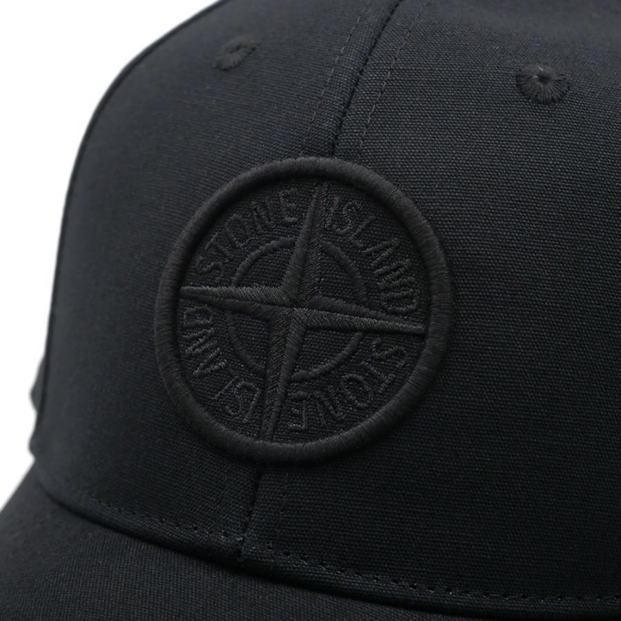 STONE  ストーンアイランド　キャップ　XL 黒 STONE ISLAND（ストーン アイランド） キャップ 9100013 ブラック 2026