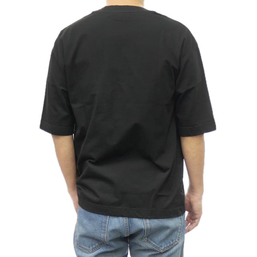 SCAGLIONE スカリオーネ メンズクルーネックTシャツ UMJ160 ブラック