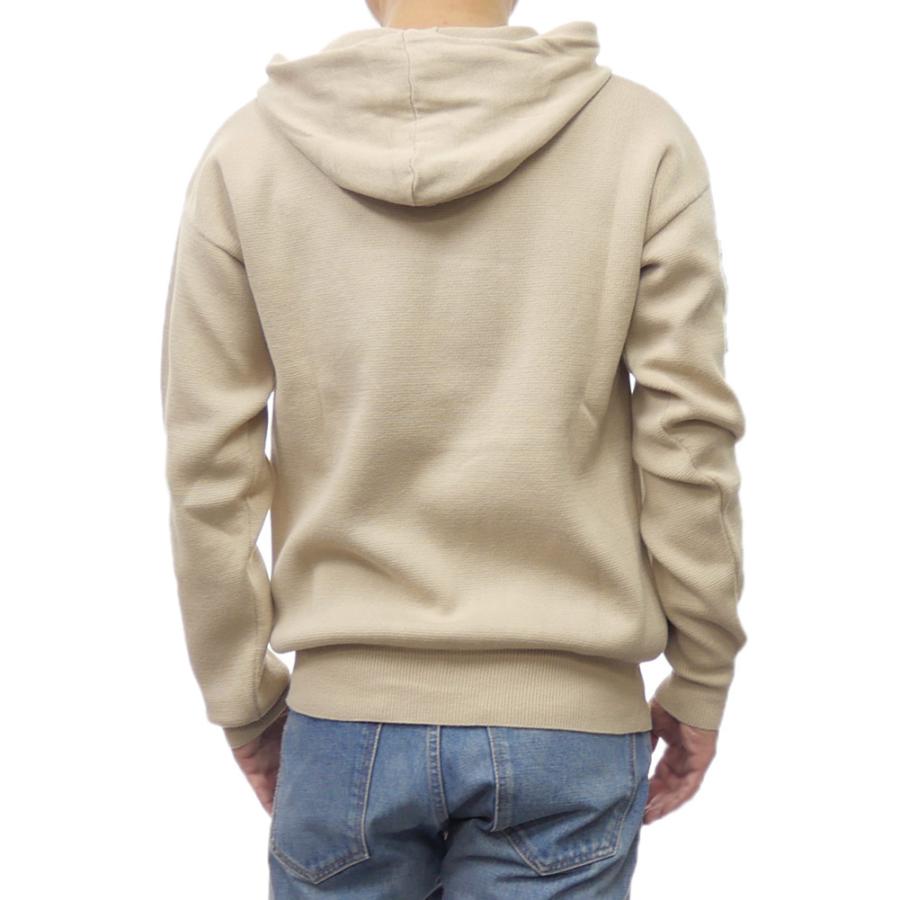 旧作お買い得セール！ SCAGLIONE スカリオーネ セーター メンズ コットン 綿100％ フーディーニット UMC049 ベージュ SCAGLIONE スカリオーネ メンズフーディーニット セーター UMC049