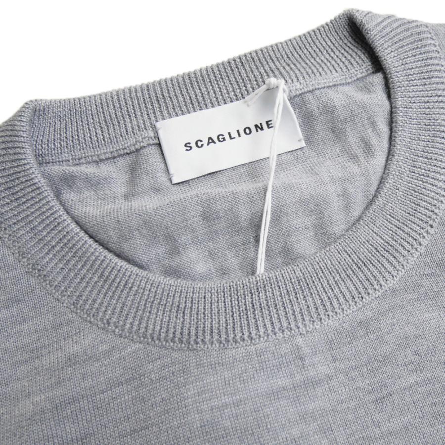SCAGLIONE スカリオーネ メンズクルーネックニット セーター ULB018