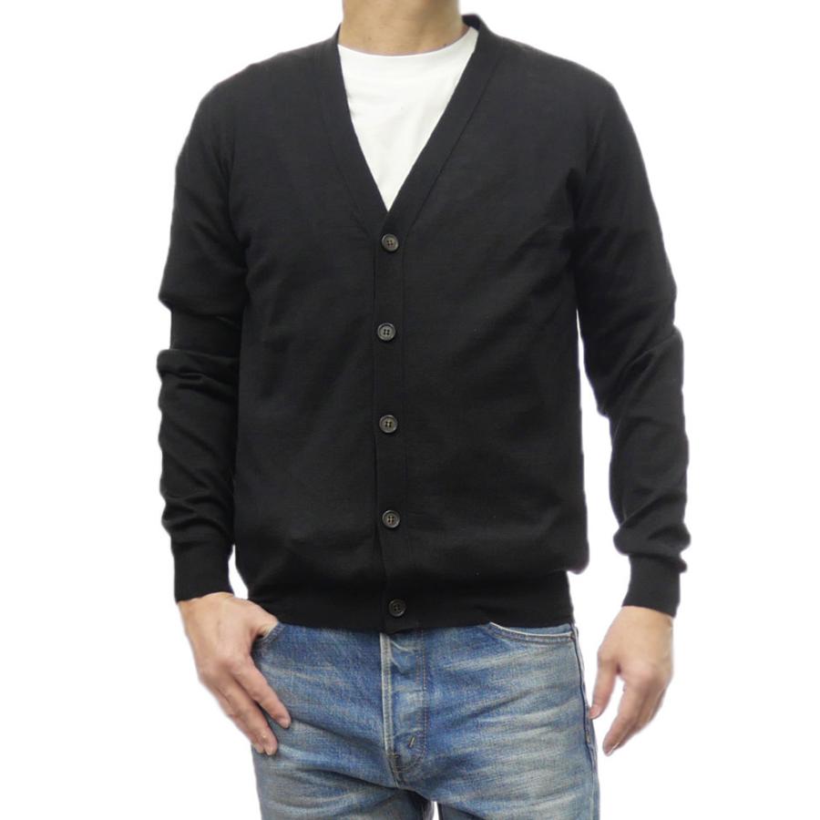 旧作お買い得セール！ SCAGLIONE スカリオーネ カーディガン メンズ Vネックニットカーディガン ULB074 ブラック SCAGLIONE スカリオーネ メンズVネックニットカーディガン ULB074