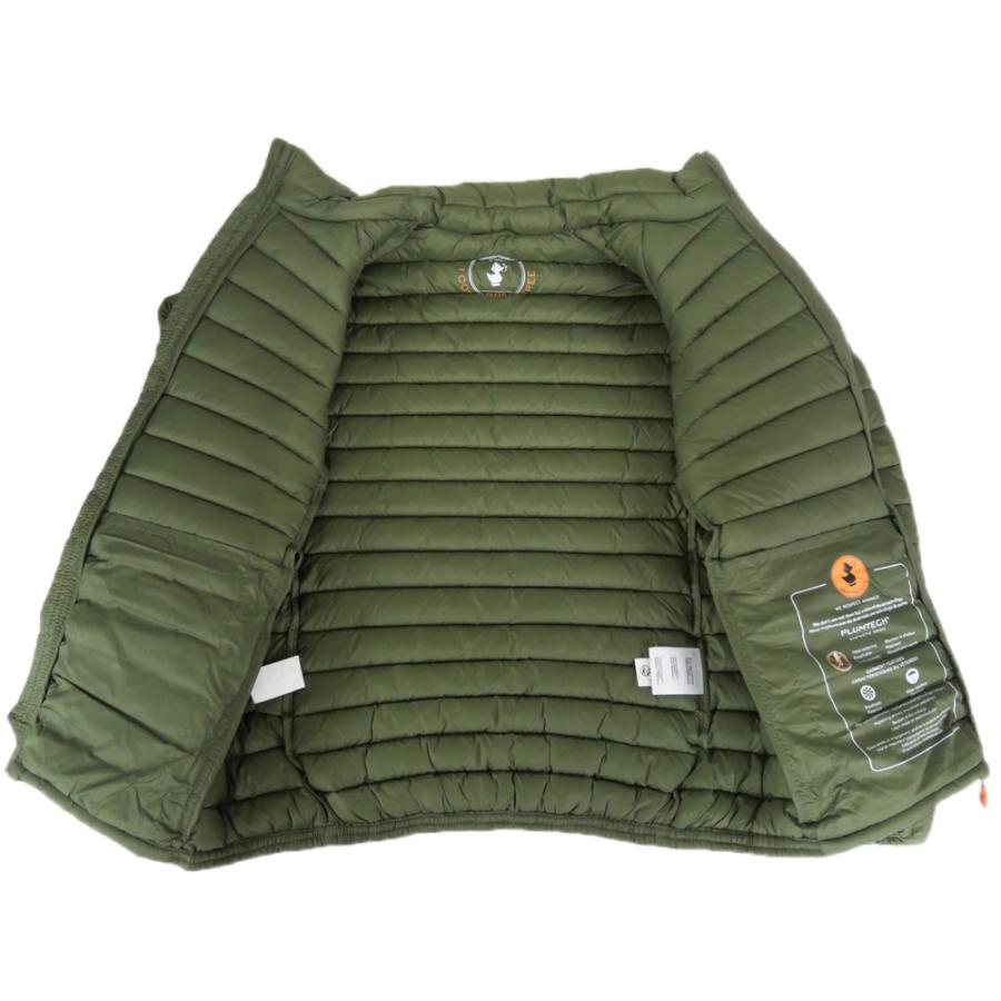 セールAW SAVE THE DUCK セーブザダック メンズ中綿ブルゾン D32430M GIGA01 / ALEXANDER グリーン SAVE THE DUCK（セーブ・ザ・ダック） メンズ中綿ブルゾン D32430M