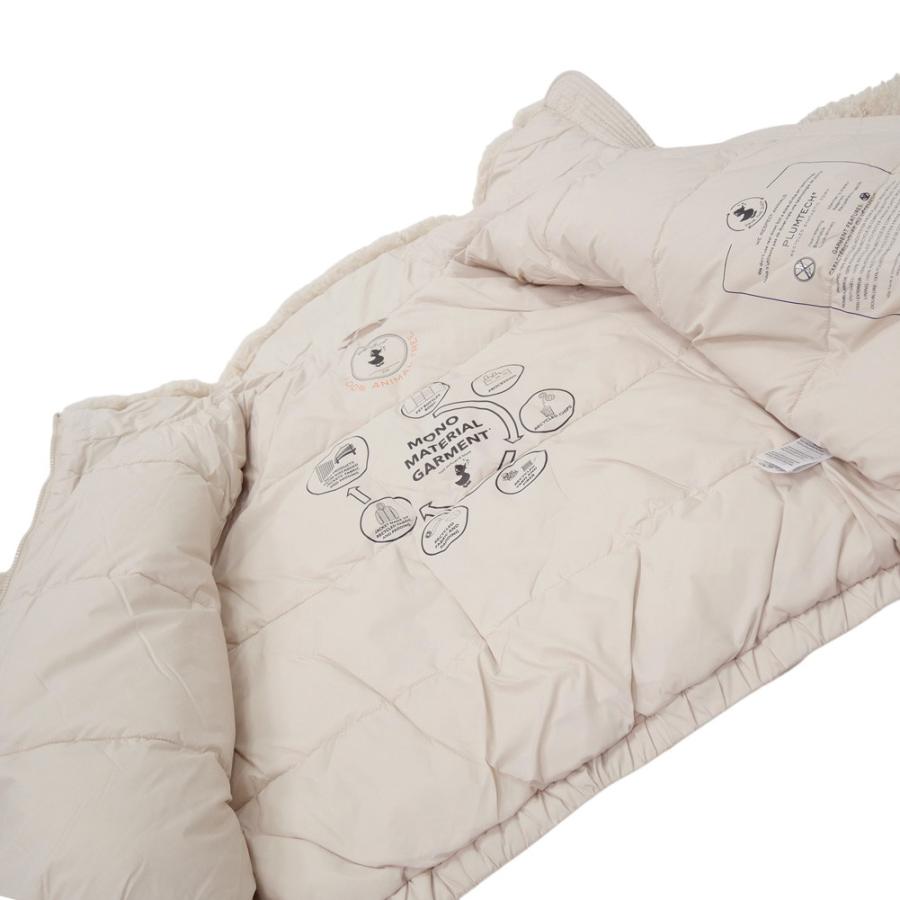 SAVE THE DUCK セーブザダック レディース中綿ブルゾン D31990W CURL21 / KENNIE ベージュ | SAVE THE DUCK | 10