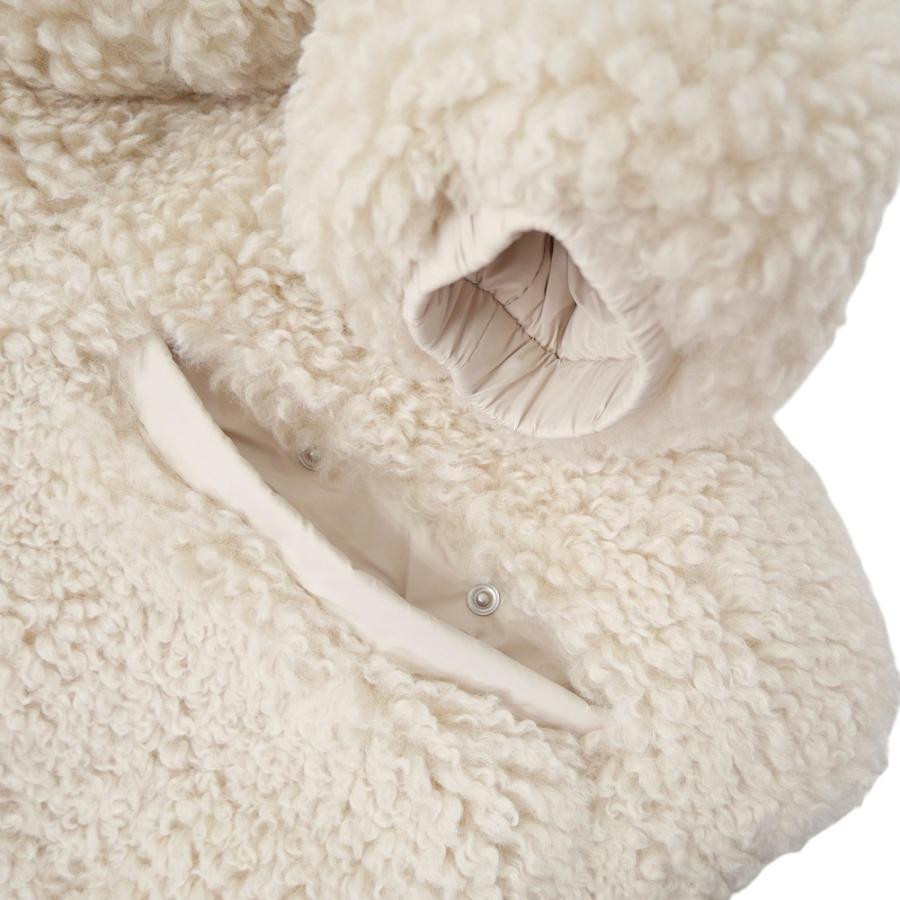 SAVE THE DUCK セーブザダック レディース中綿ブルゾン D31990W CURL21 / KENNIE ベージュ | SAVE THE DUCK | 07