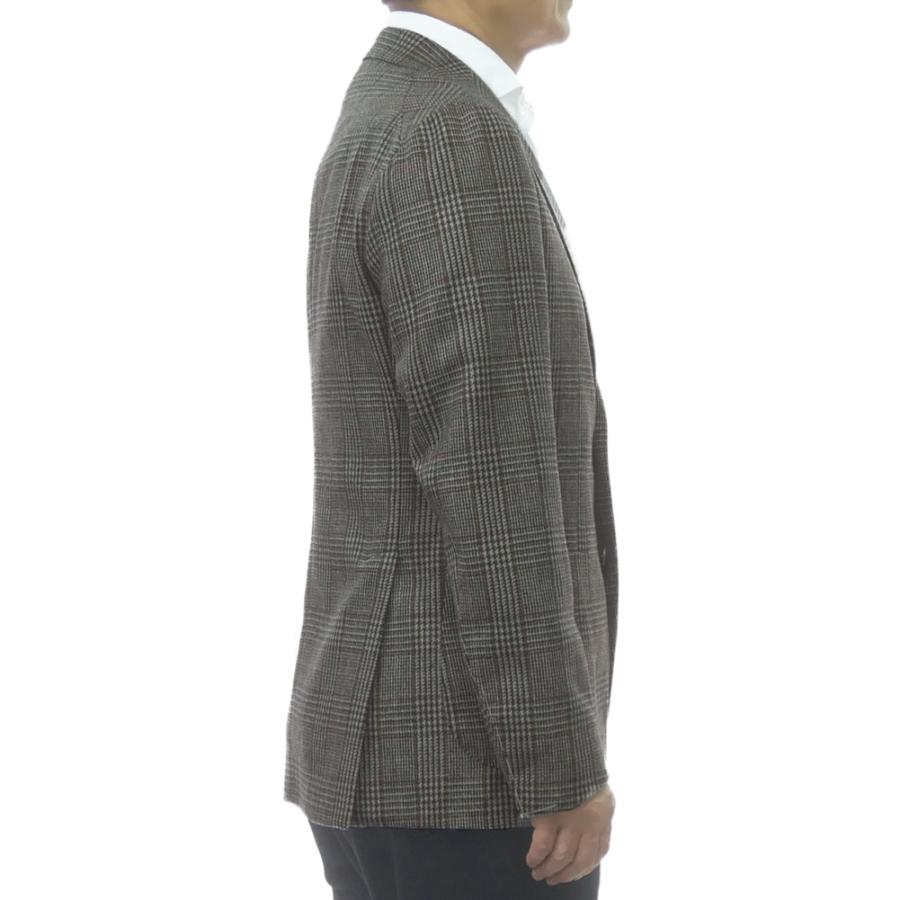 TAGLIATORE タリアトーレ メンズシングル2Bジャケット 1SHO22K 440015Q ブラウン×ブラックの画像