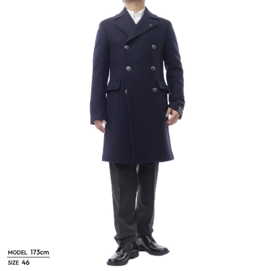 【極美品】TAGLIATORE メンズ トレンチコート 50 LL 薄ネイビー TAGLIATORE（タリアトーレ） メンズコート CSBLM0W 770069U ネイビー