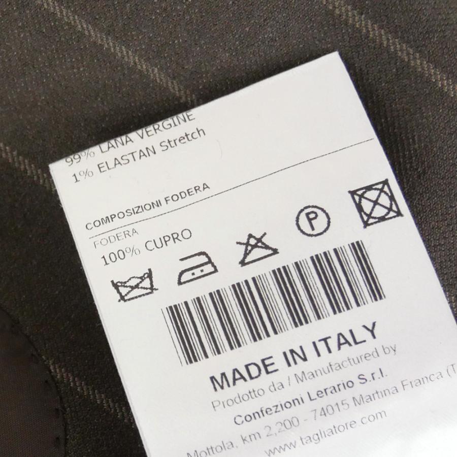 TAGLIATORE タリアトーレ メンズシングル2Bセットアップスーツ 2SVS22K01 120163 チャコールブラウンの画像