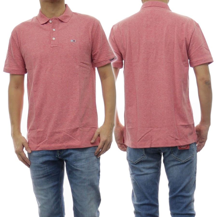 Tommy Jeans トミージーンズ メンズポロシャツ Dm0dm レッド Tmss333 Tre Style 通販 Yahoo ショッピング