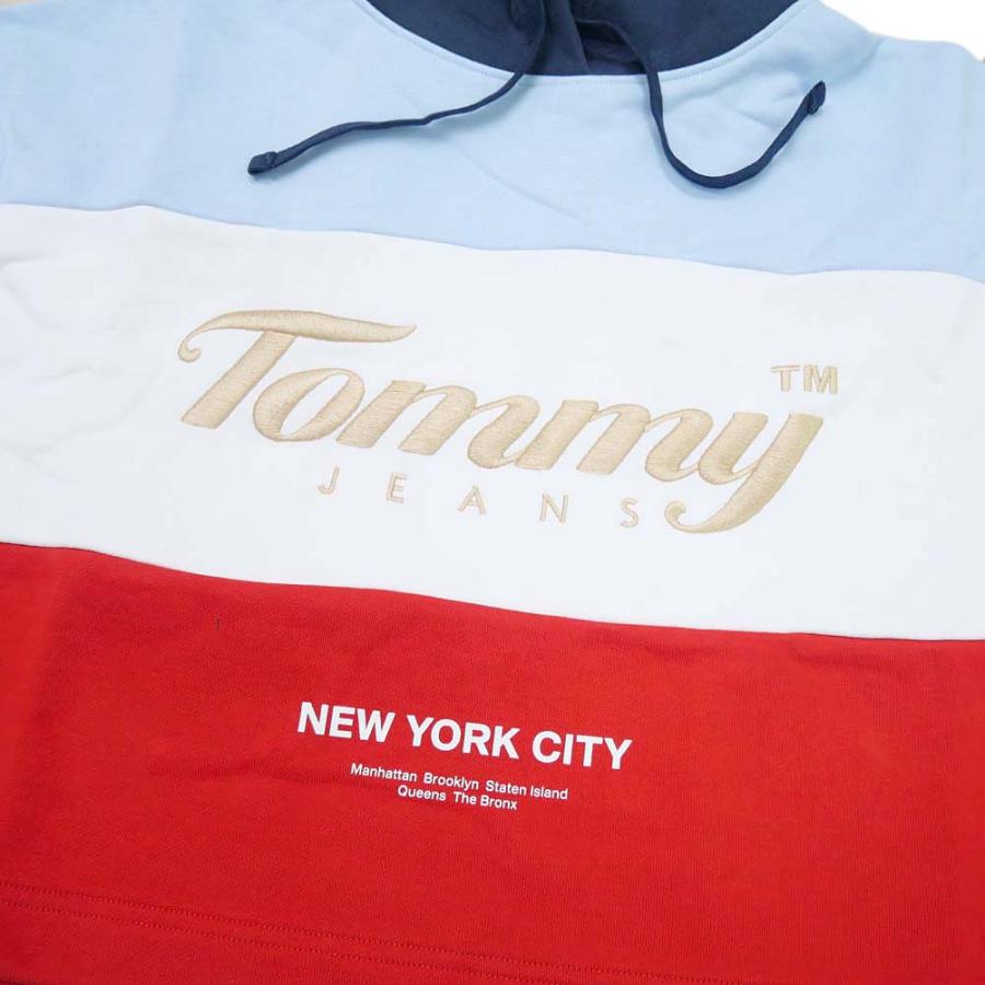 TOMMY JEANS トミージーンズ レディースプルオーバーパーカー DW0DW13831 マルチカラー｜tre-style｜04