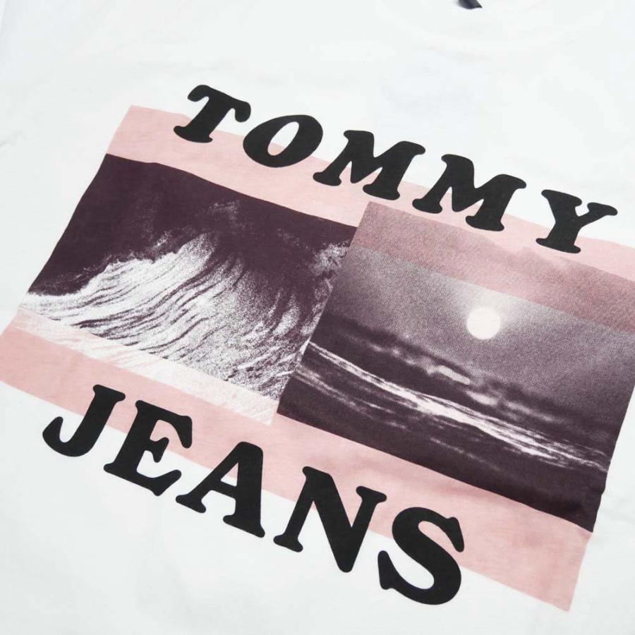 TOMMY JEANS トミージーンズ メンズクルーネックTシャツ DM0DM13292 ホワイト｜tre-style｜04