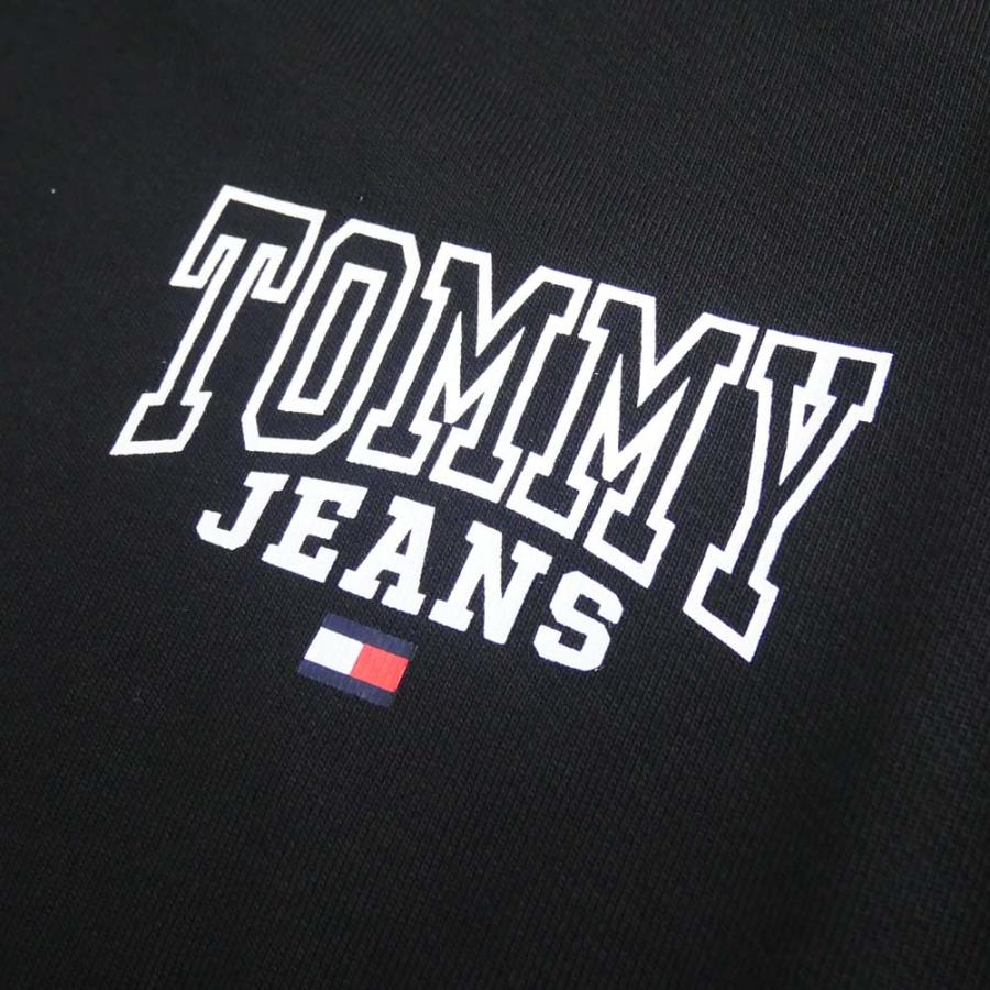 TOMMY JEANS トミージーンズ メンズトレーナー DM0DM17157 ブラック｜tre-style｜04