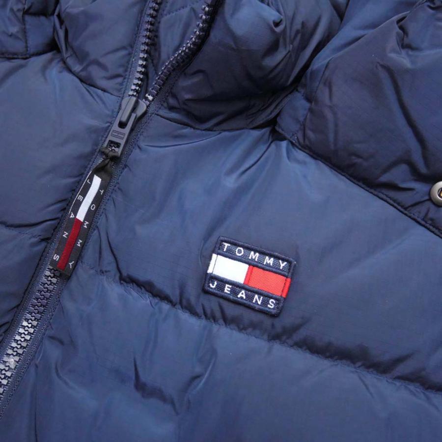 【未使用品】 JEANS トミージーンズ ダウンジャケット XL 紺 TOMMY JEANS（トミー・ジーンズ） ダウンジャケット ダウン ダウン