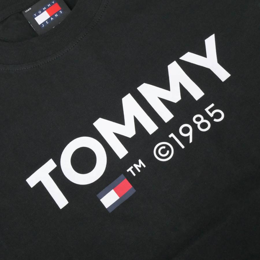 TOMMY JEANS トミージーンズ メンズクルーネックTシャツ DM18287 ブラック /2024春夏新作｜tre-style｜04