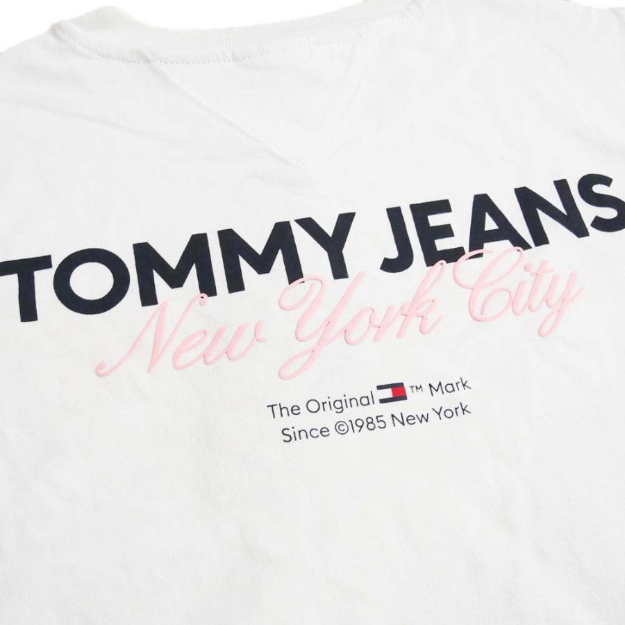 TOMMY JEANS トミージーンズ メンズクルーネックTシャツ DM18286 ホワイト /2024春夏新作｜tre-style｜06