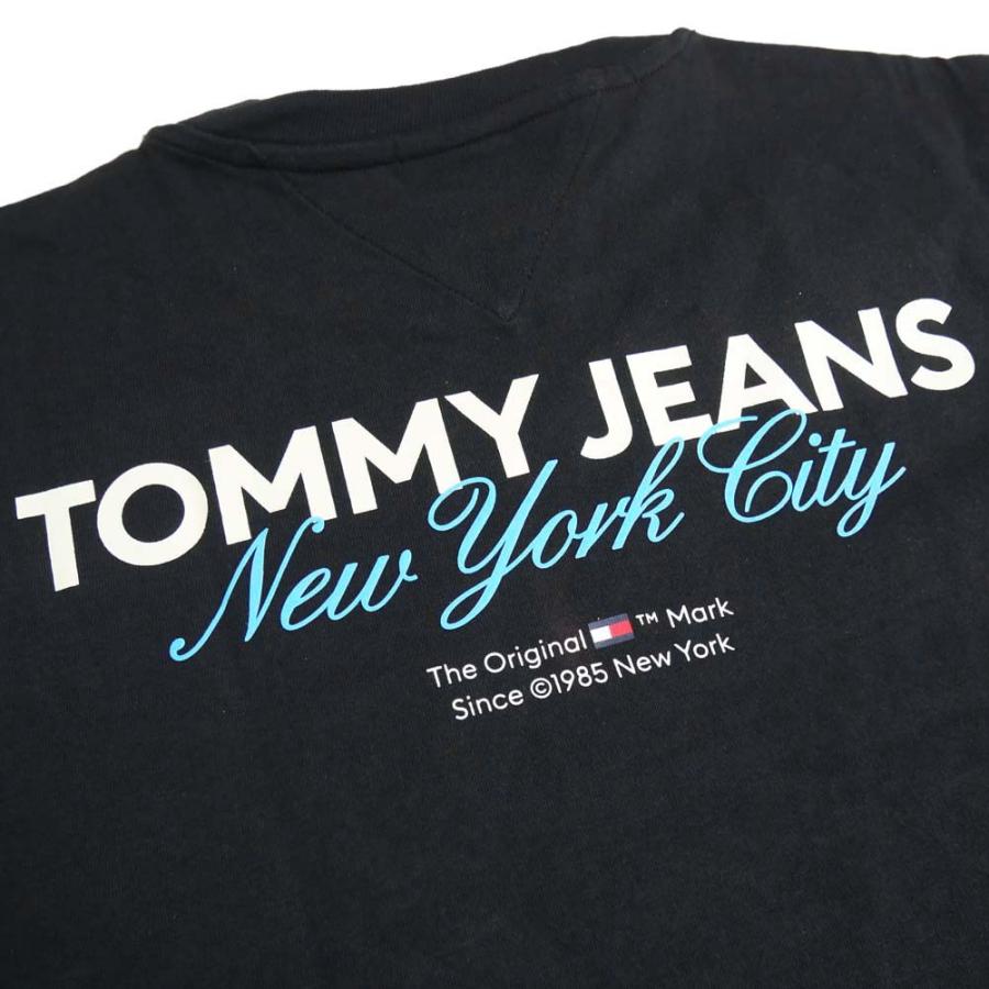 TOMMY JEANS トミージーンズ メンズクルーネックTシャツ DM18286 ブラック /2024春夏新作｜tre-style｜06