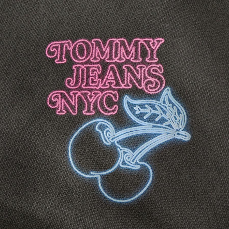 2025 秋冬新作！  JEANS トミージーンズ パーカー メンズ プルオーバー DM21798 グレー HILFIGER DENIM TOMMY JEANS トミージーンズ メンズプルオーバー