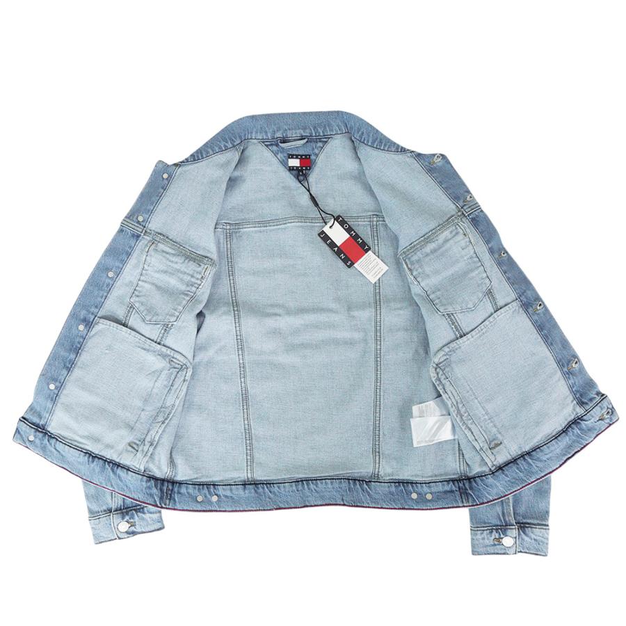  jeans トミージーンズ  デニムジャケット ライダース型Gジャン TOMMY JEANS（トミー・ジーンズ） メンズ デニムジャケット DM21916