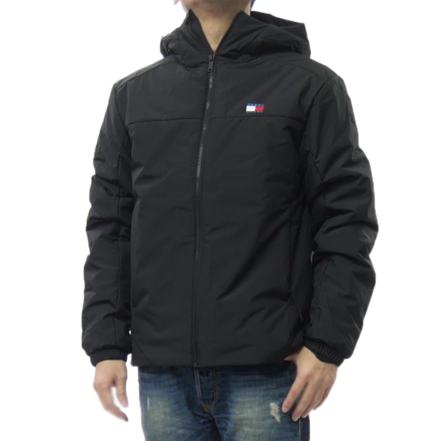  JEANS トミージーンズ メンズ中綿ブルゾン DM22065 ブラック 2025秋冬新作 HILFIGER DENIM TOMMY JEANS トミージーンズ メンズ中綿ブルゾン