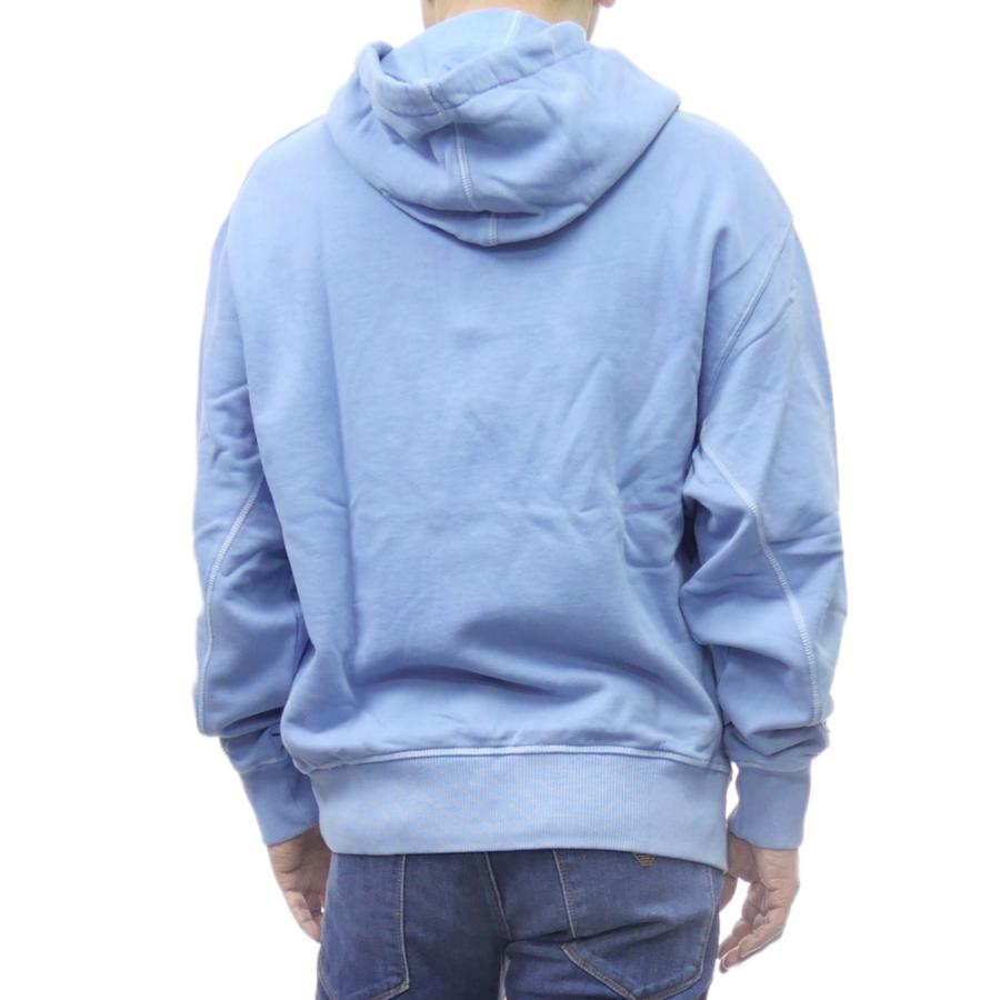 美品⭐️ トミーヒルフィガー  JEANS ニット パーカー 水色 S TOMMY JEANS（トミー・ジーンズ） メンズプルオーバーパーカー DM20639
