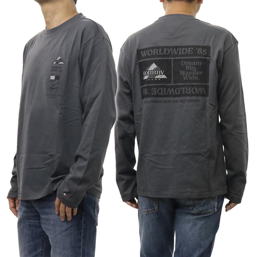 TOMMY JEANS（トミー・ジーンズ） メンズクルーネックロングTシャツ