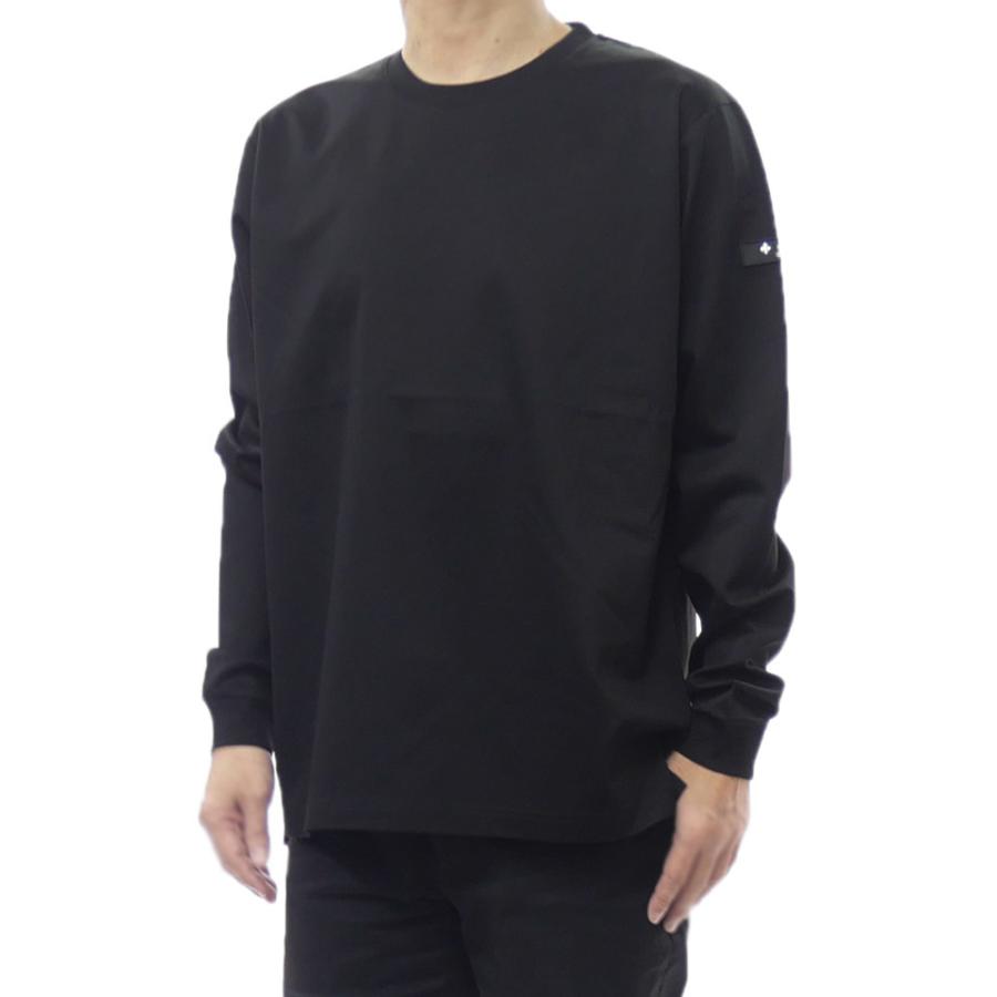 2025 秋冬新作！ TATRAS タトラス メンズクルーネックロングTシャツ MJXA0377083588 / OSMO ブラック 2025秋冬新作 TATRAS（タトラス） メンズクルーネックロングTシャツ MJXA0377083588